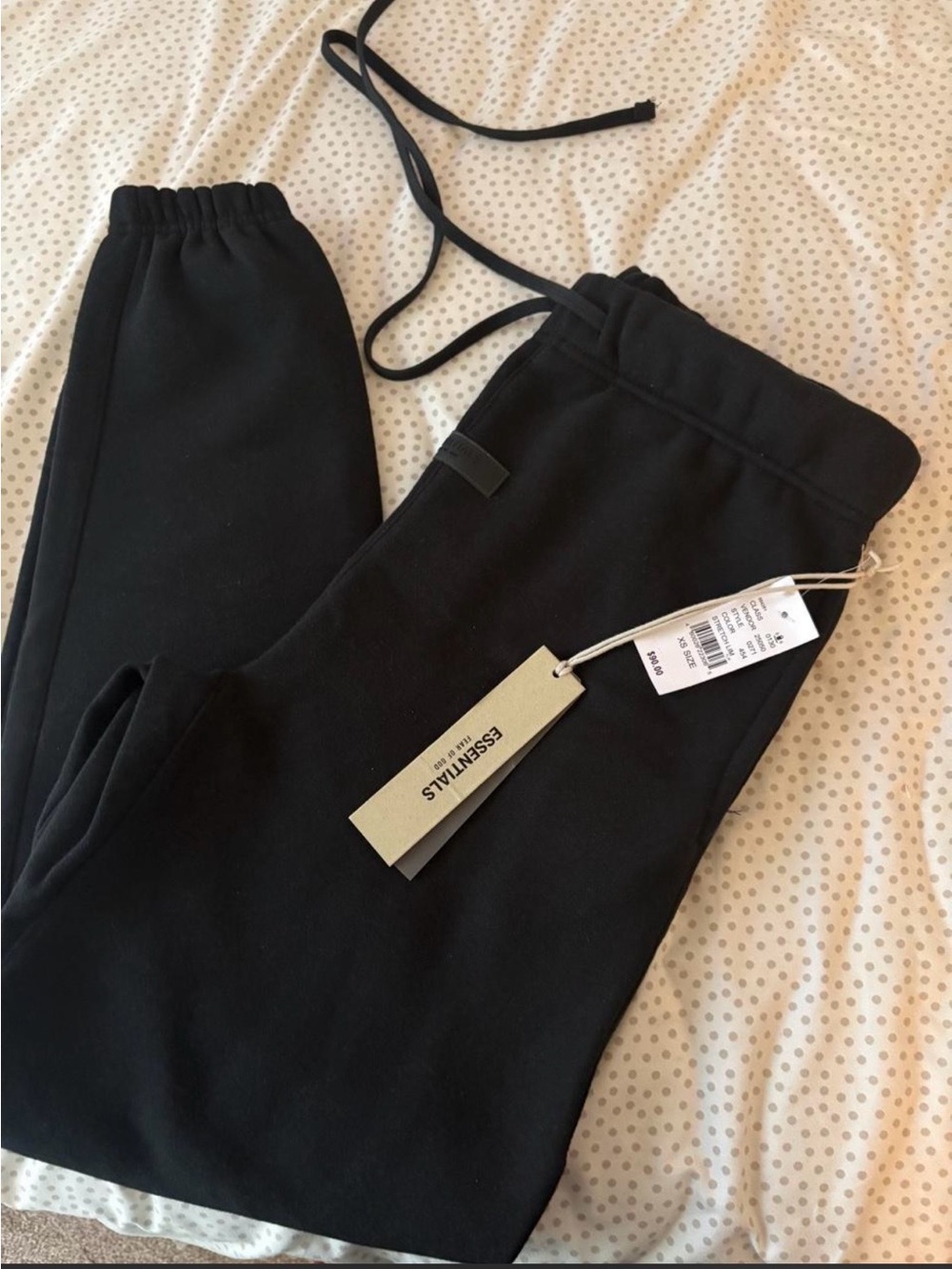 Fear of God Black Men's Sweatpants Joggers